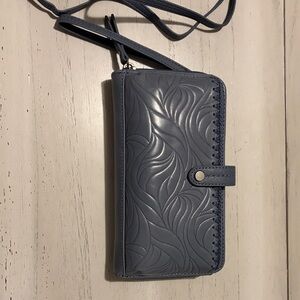 The Sak Blue Crossbody Bag
